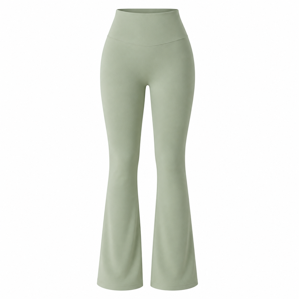 Buttery Yoga Pants — styled with matching long sleeve top