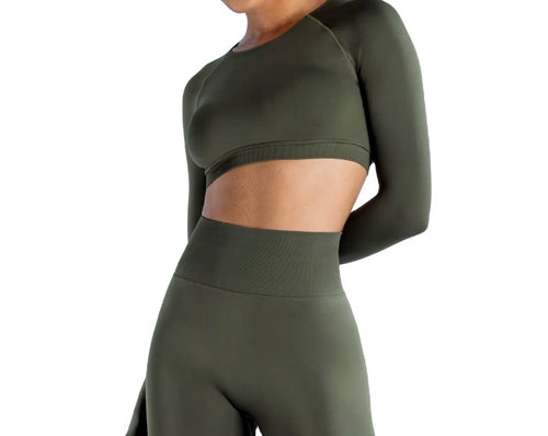 Balance Seamless Long Sleeve Crop Top