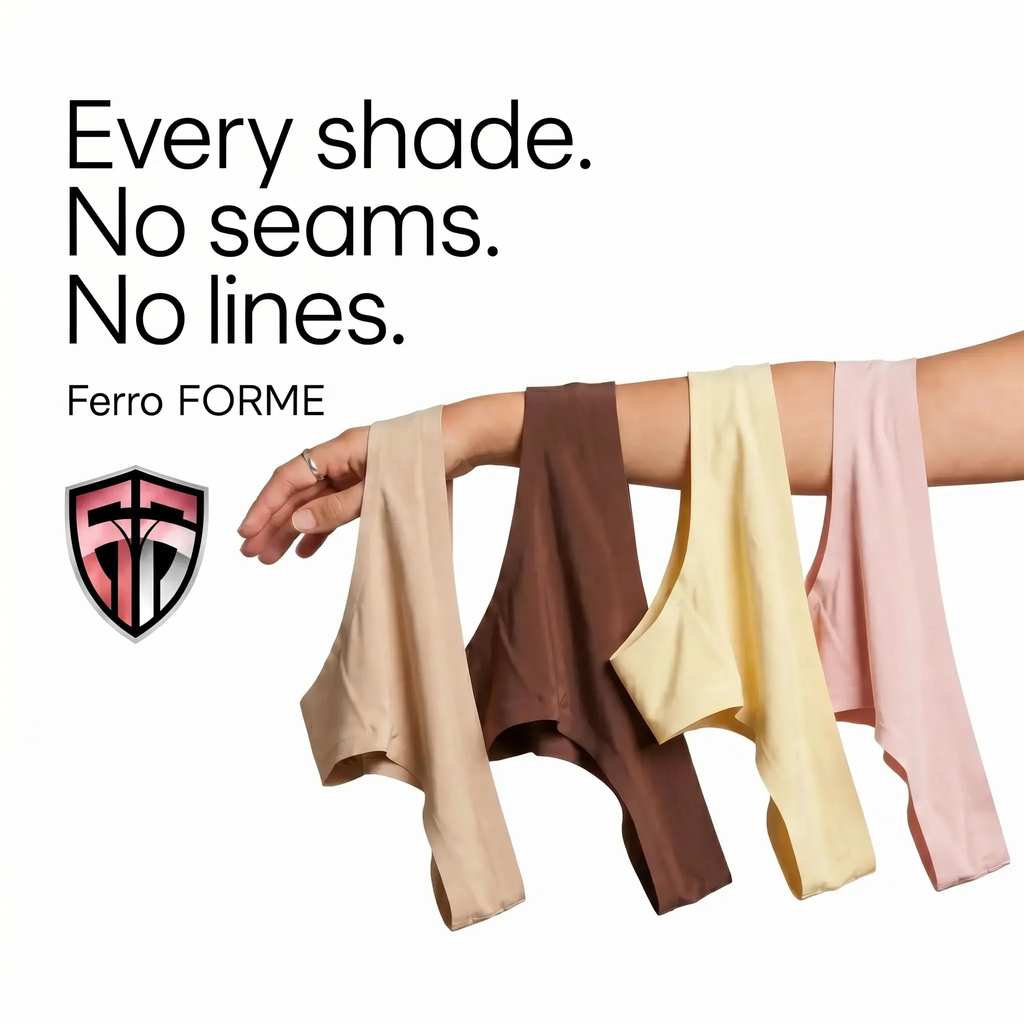 No Show Seamless High-Waist Thong — invisible under leggings, shown on model