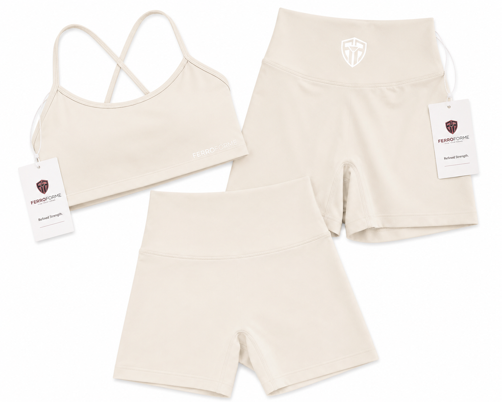 Naked Set — high waist short and bra pairing