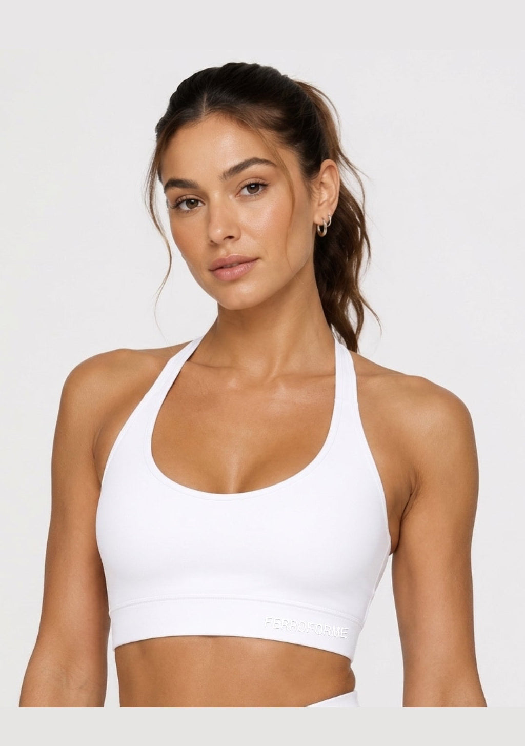 Sculpt Sports Bra — high-impact bra styled with matching leggings