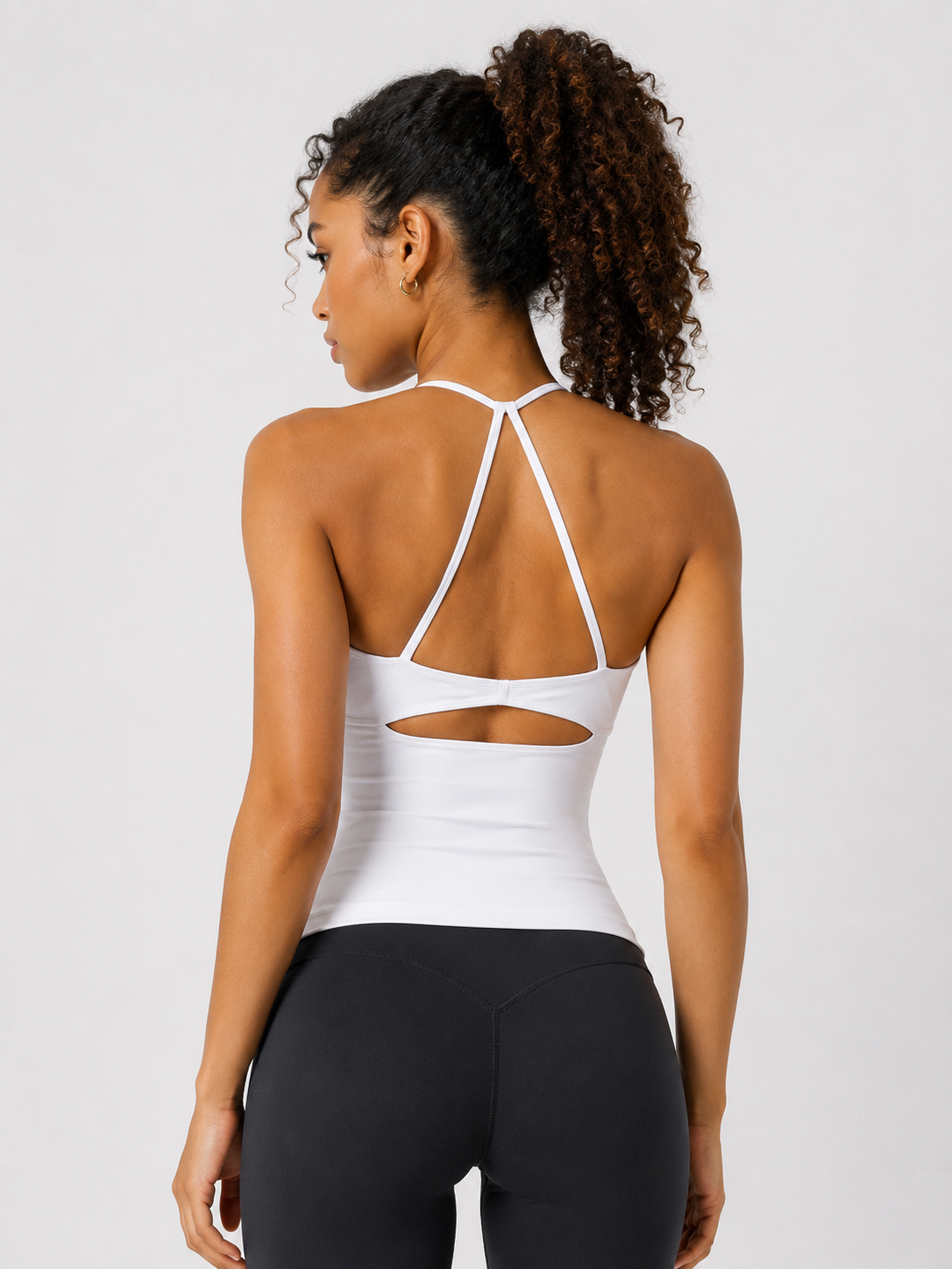 Essential Tank Top — breathable training tank, alternate view