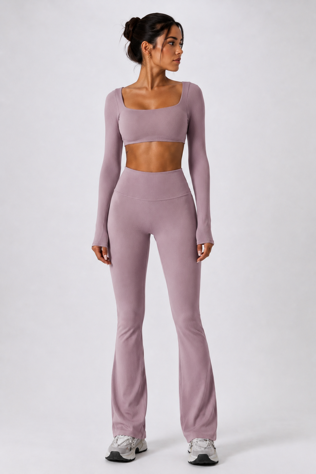 Buttery Yoga Set — soft two piece set shown on model