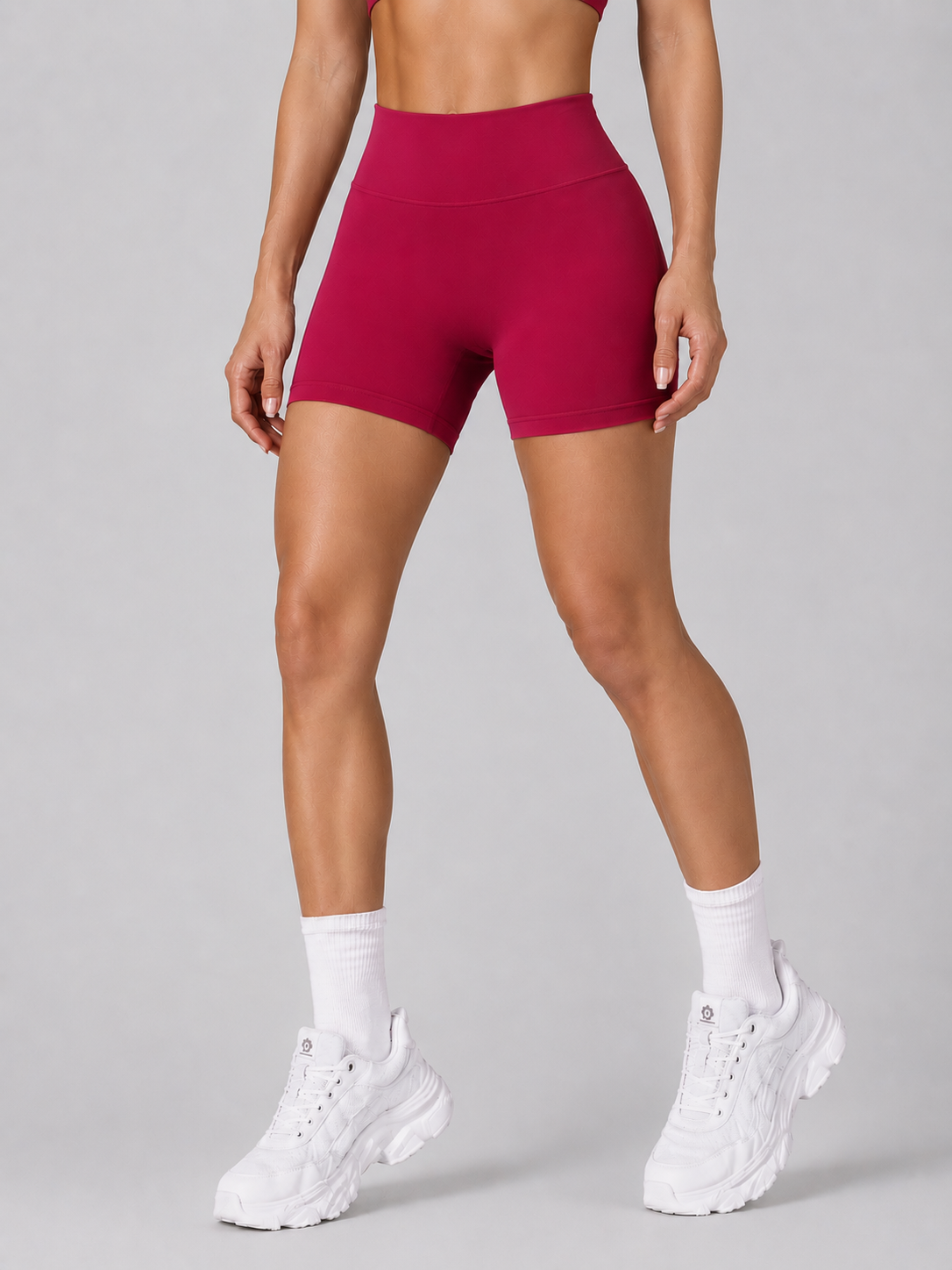 Flex Shorts — quick-dry seamless shorts, alternate view