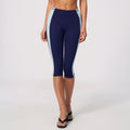 Ferro FORME Navy High-Waisted Capri Leggings