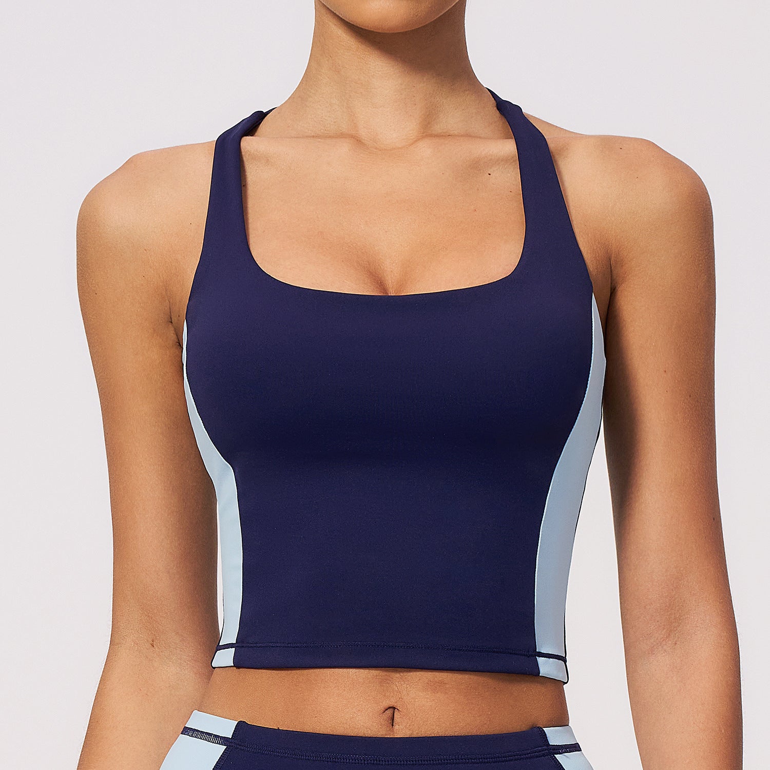 Ferro FORME Navy Seamless Tank Top